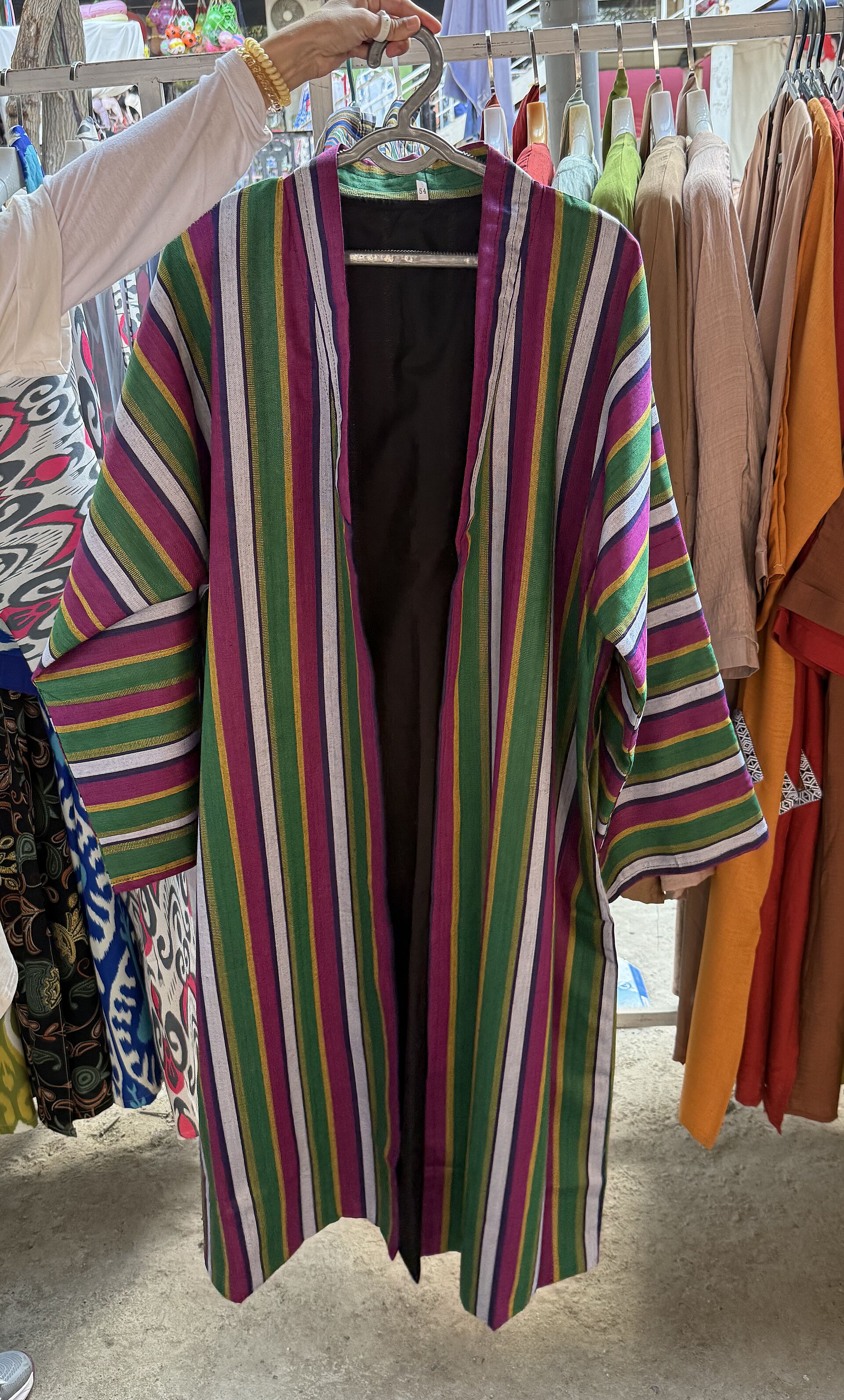 National clothes at Chorsu